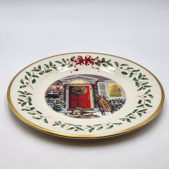 Lenox 2005 Annual Holiday Collector Plate Fifteenth In Series Christmas Decor - Picture 9 of 14